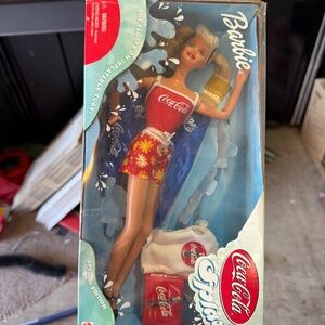 Original 1999 Coca Cola Splash Barbie